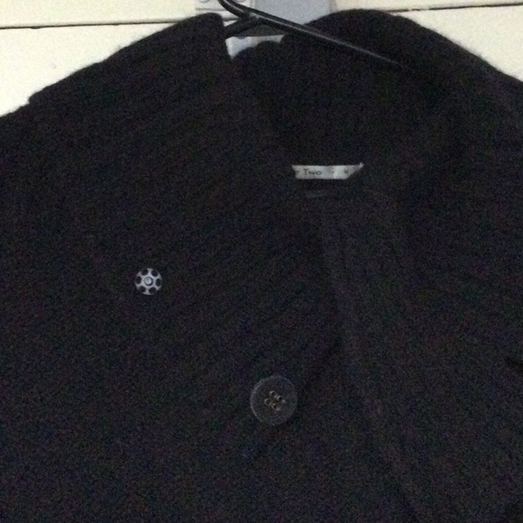 Wool Cape/poncho with collar - Picture 2 of 4